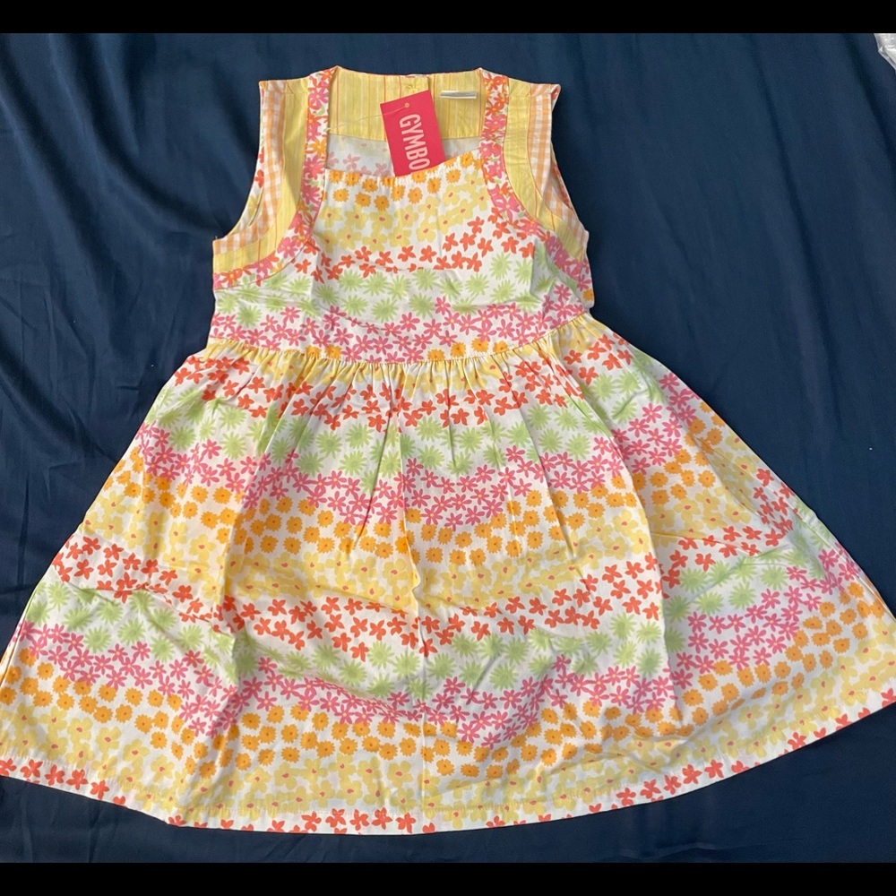 New with tags 2006 Gymboree Girls 2pcs floral dress outfit set Sz 3T